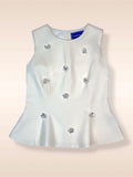 FLEUR PEPLUM TOP