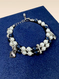 PRINCESSE PERLES BRACELET (White Gold)